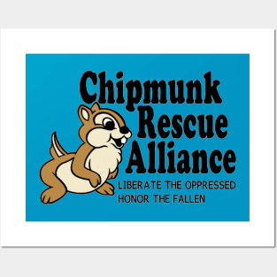 Chipmunk Rescue Alliance Posters and Art